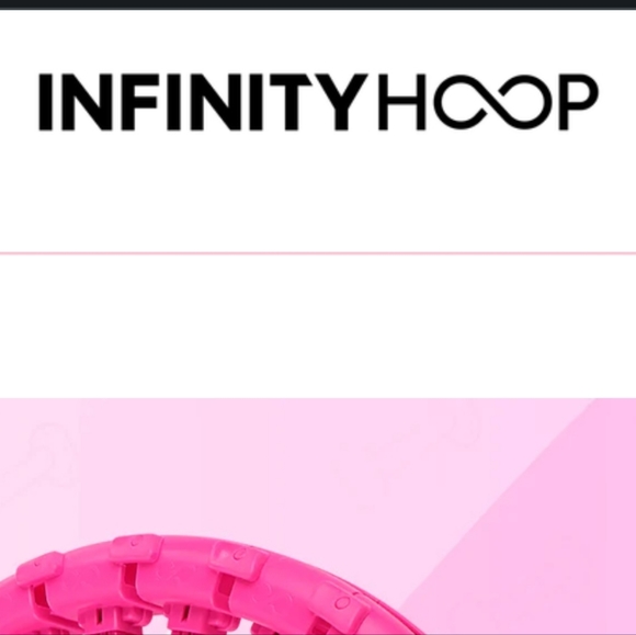 Infinity Hoop in pink - Picture 2 of 2